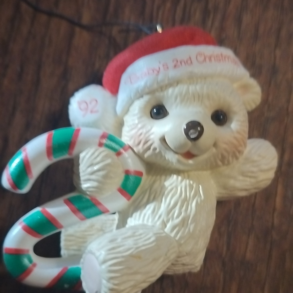 1992 Baby's 2nd Christmas ornament